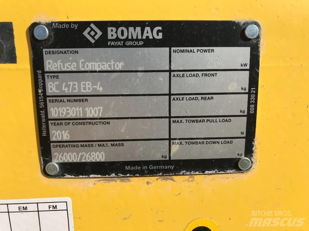 Bomag BC473EB-4 Οδοστρωτήρες μονού κυλίνδρου