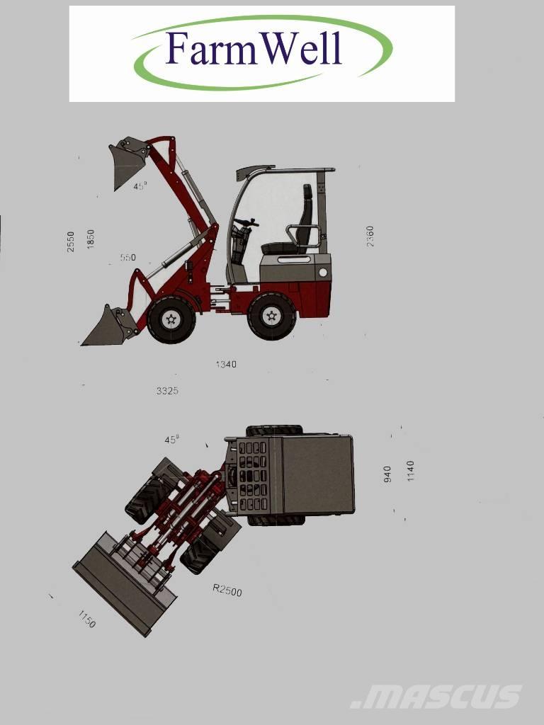  Max Loader 906 Μίνι φορτωτές