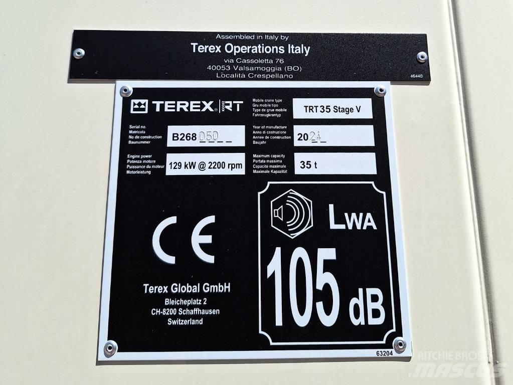 Terex TRT 35 Γερανοί ανώμαλου εδάφους