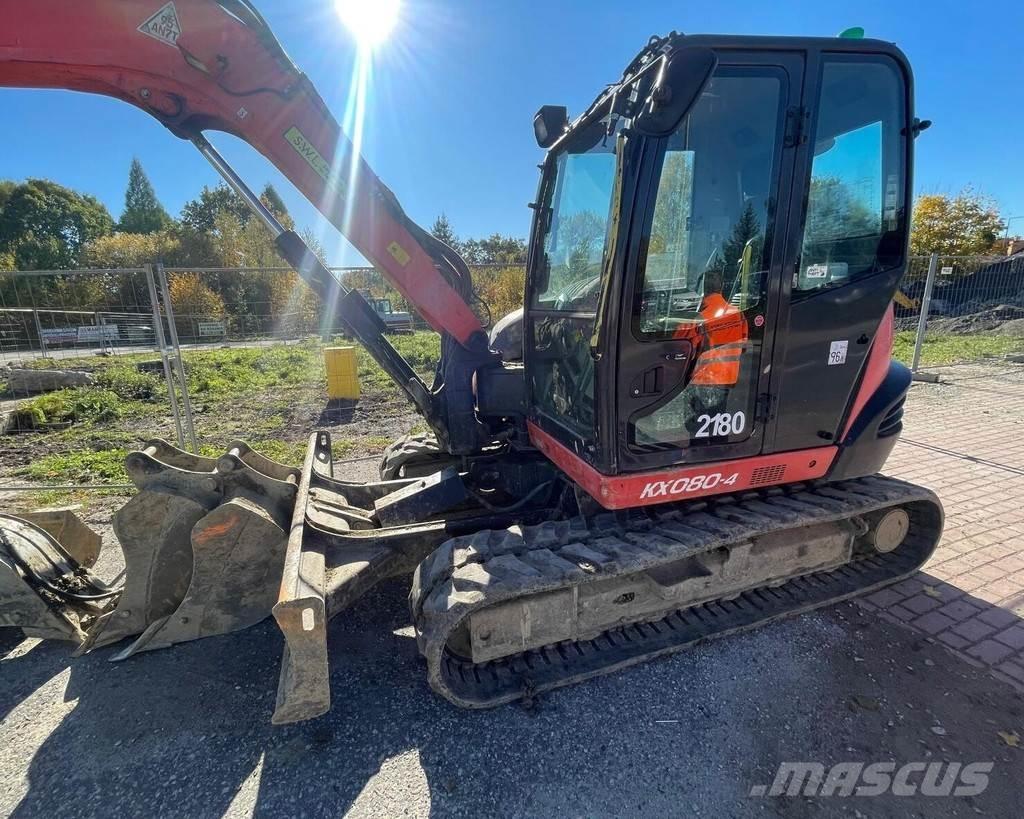 Kubota KX-080-4 Εκσκαφάκι (διαβολάκι) < 7t