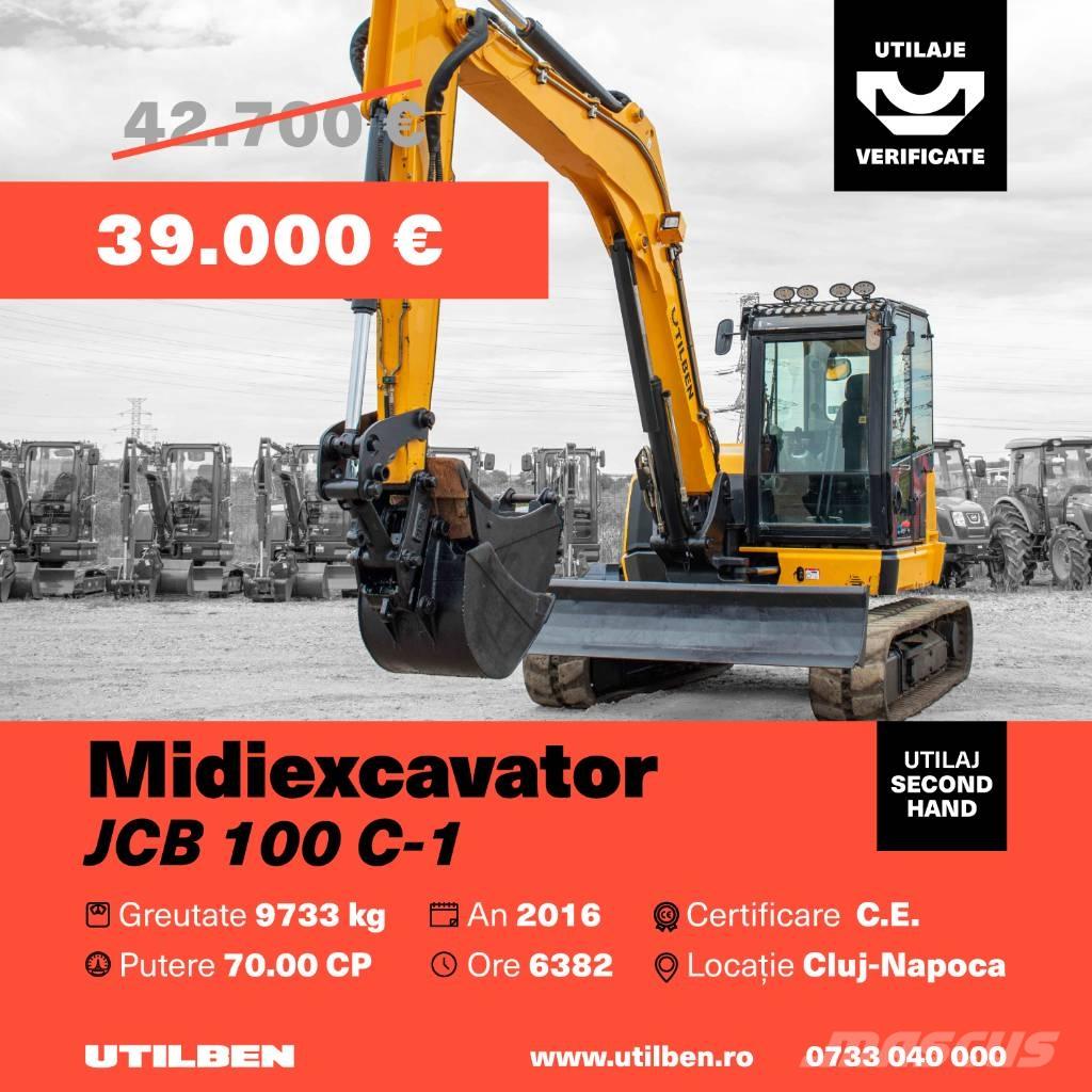 JCB 100 C-1 Μίνι εκσκαφείς 7t - 12t
