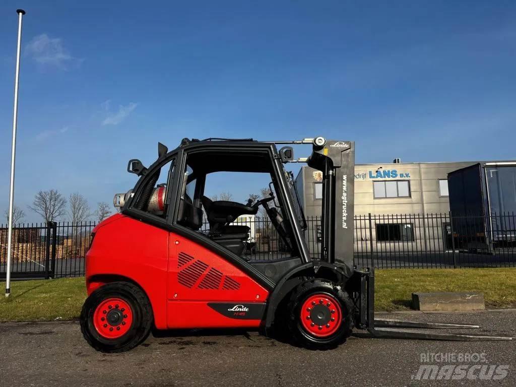 Linde H45T-02 Περονοφόρα ανυψωτικά κλαρκ με φυσικό αέριο LPG