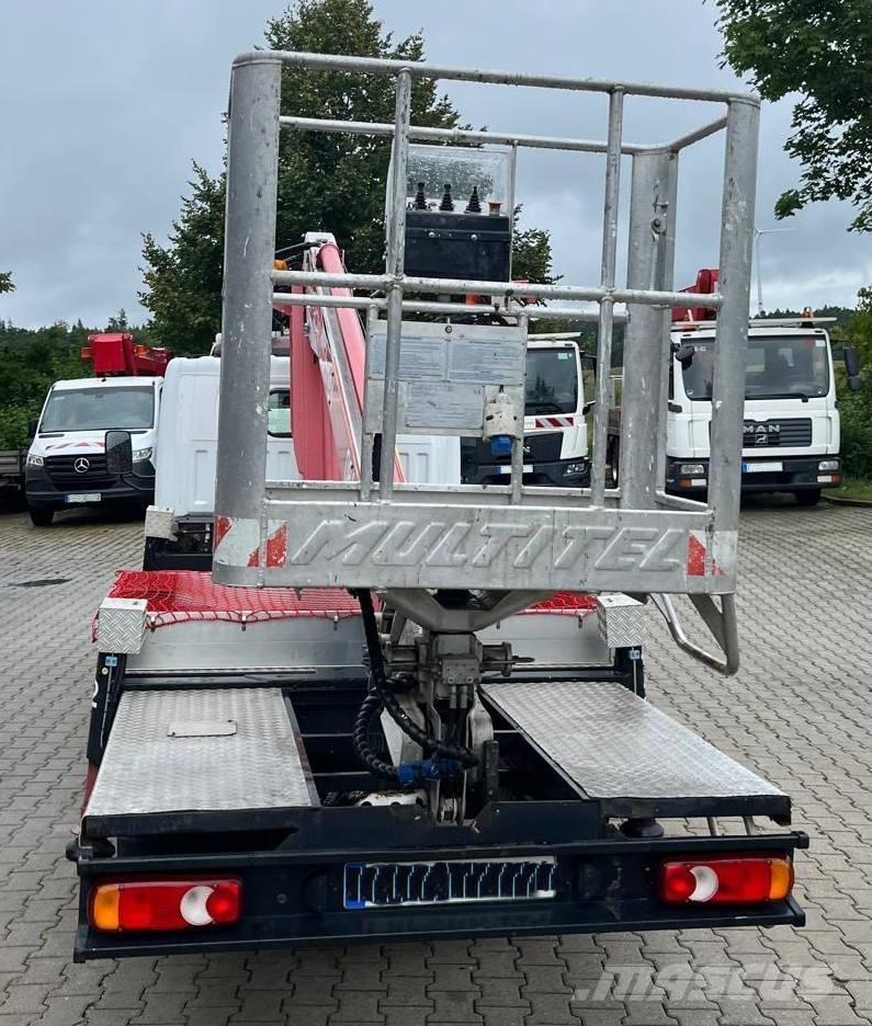 Multitel 160 Alu DS Εναέριες πλατφόρμες τοποθετημένες σε φορτηγό
