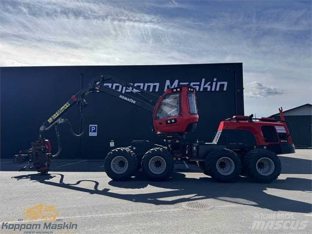 Komatsu 931XC Θεριζοαλωνιστικές μηχανές
