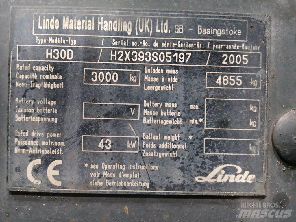 Linde H30D Πετρελαιοκίνητα Κλαρκ