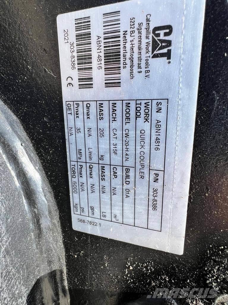 CAT M314-07 Εκσκαφείς με τροχούς - λάστιχα