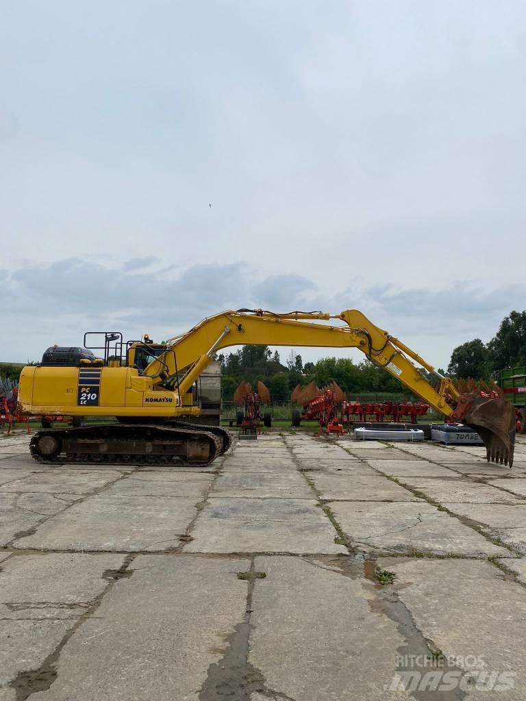 Komatsu PC 210 LC Εκσκαφείς με ερπύστριες