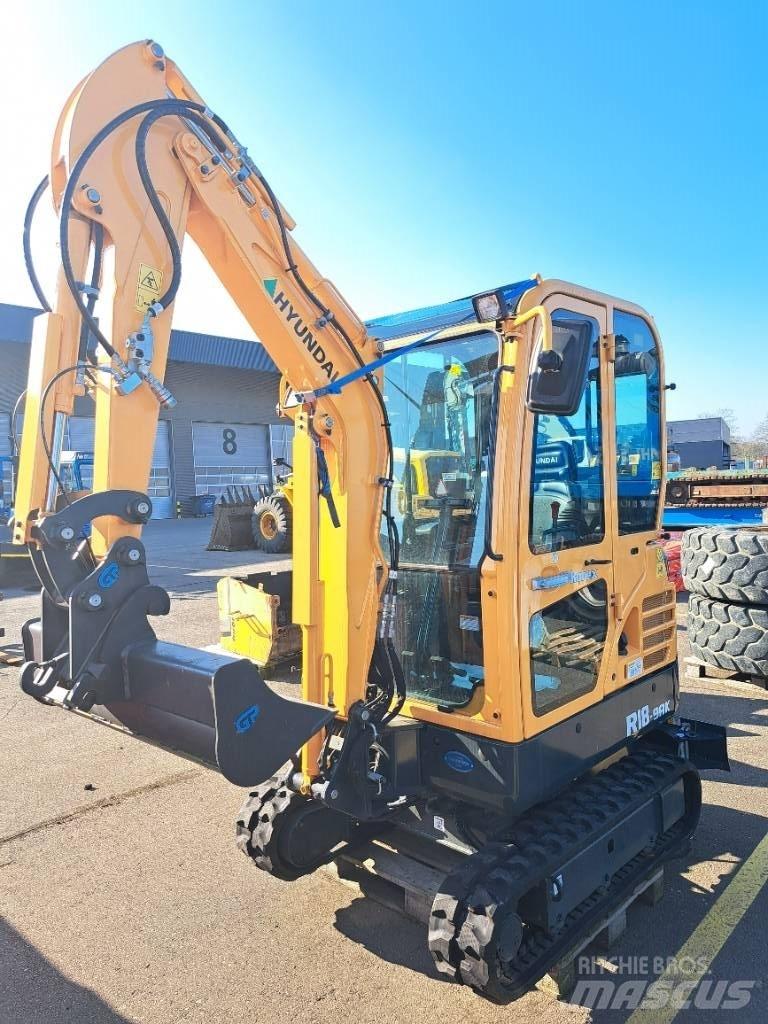 Hyundai R18-9AK Εκσκαφάκι (διαβολάκι) < 7t
