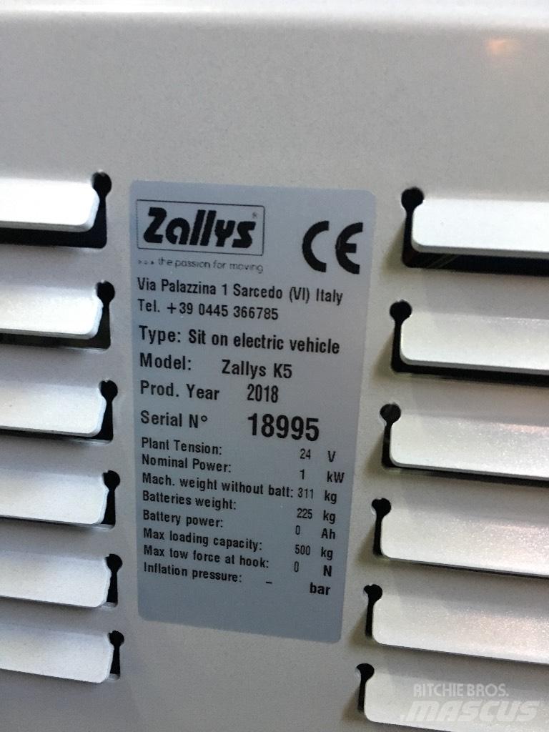  Zallys K5 Περονοφόρο ανυψωτικό συλλογής παραγγελιών μικρού ύψους