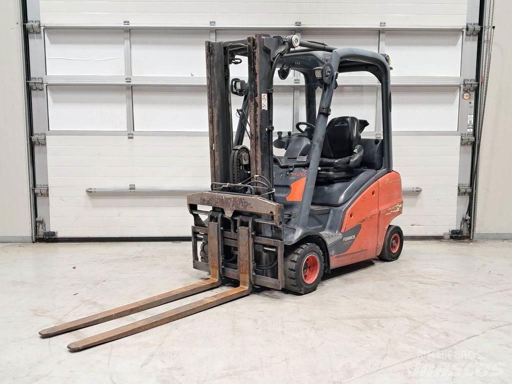 Linde H20T-01 Περονοφόρα ανυψωτικά κλαρκ με φυσικό αέριο LPG