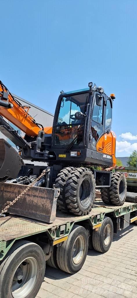 Doosan DX 100 W-7 Εκσκαφείς με τροχούς - λάστιχα