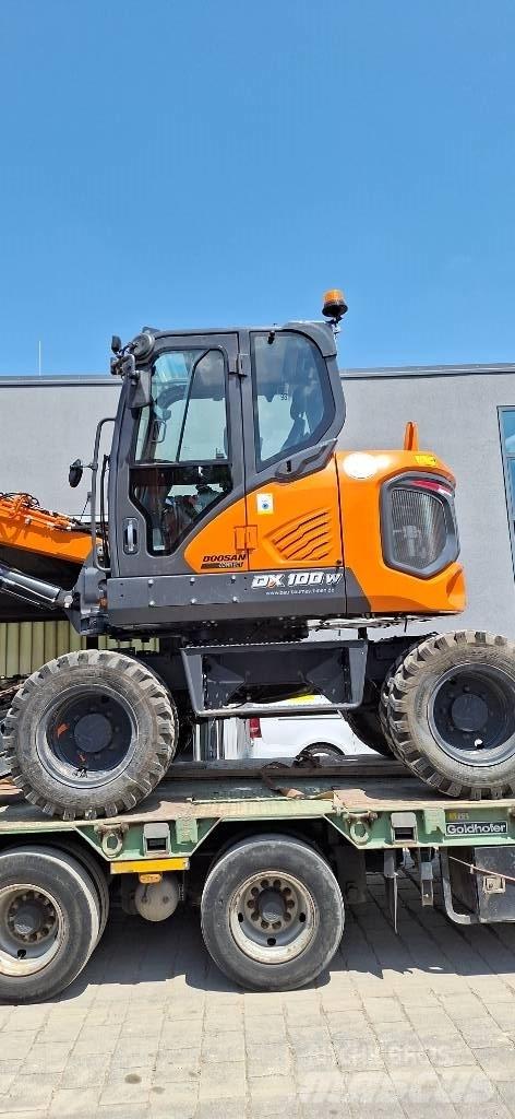 Doosan DX 100 W-7 Εκσκαφείς με τροχούς - λάστιχα