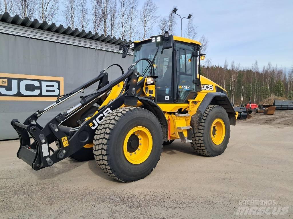 JCB 419S Φορτωτές με λάστιχα (Τροχοφόροι)