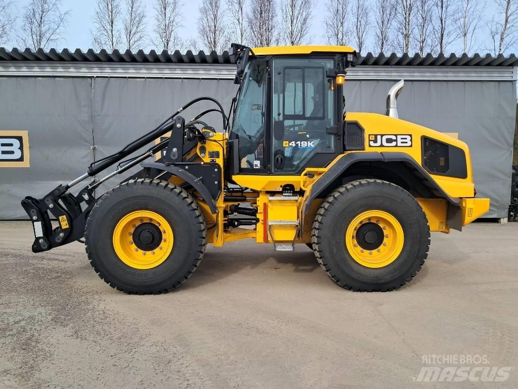 JCB 419S Φορτωτές με λάστιχα (Τροχοφόροι)
