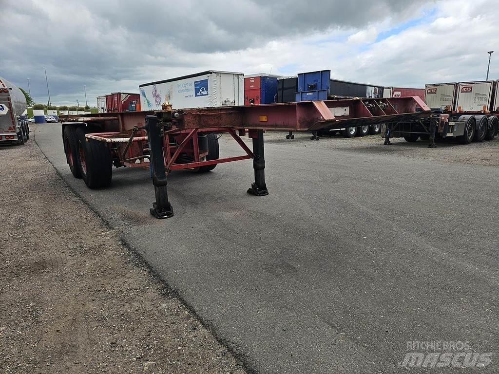 Pacton TXC 230-2 Ημιρυμούλκες Container