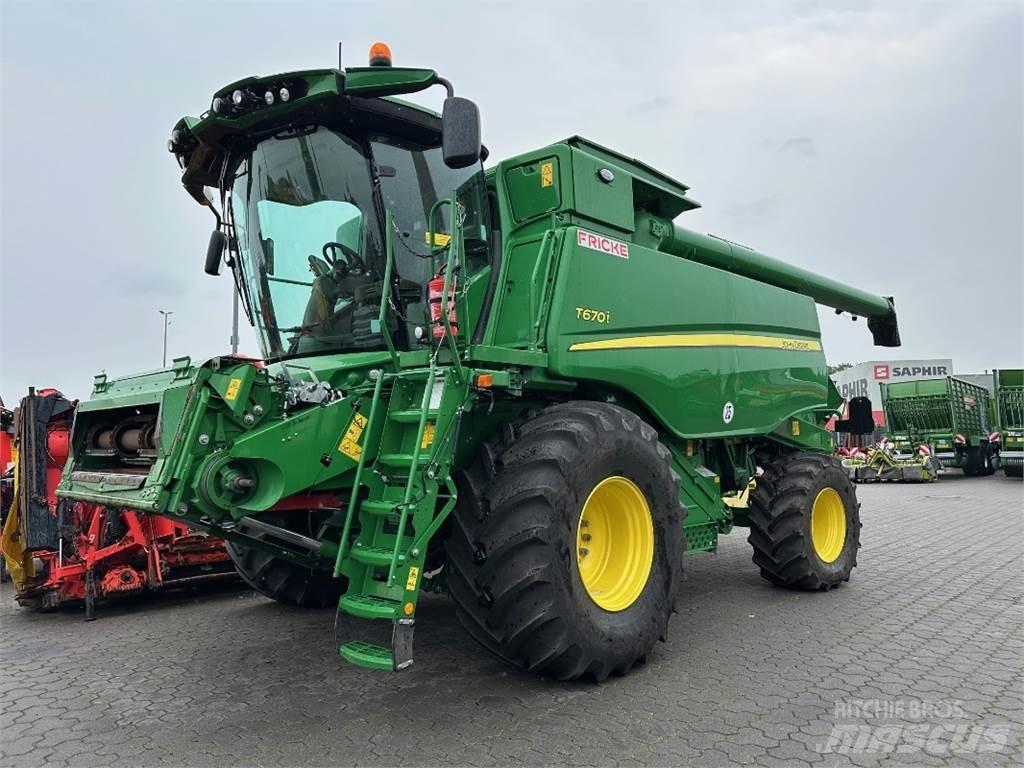 John Deere T 670 i Θεριζοαλωνιστικές μηχανές