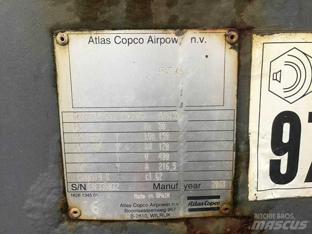 Atlas Copco QAS 150 Γεννήτριες ντίζελ