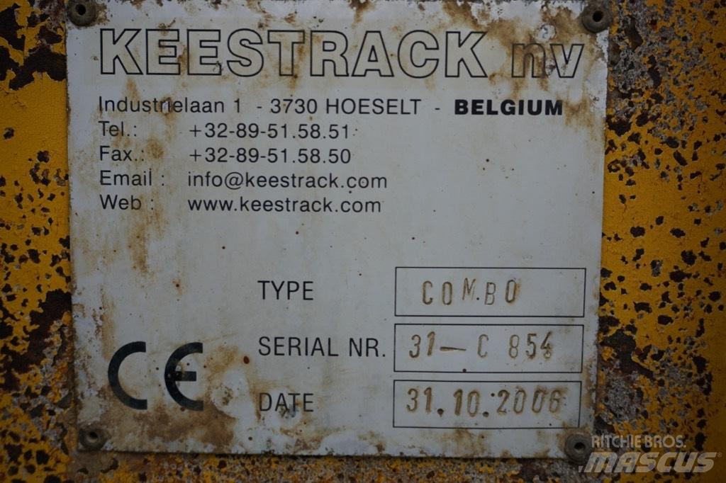 Keestrack Combo Κινητές μηχανές κοσκινίσματος
