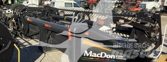 MAC DON FD70 Κεφαλές θεριζοαλωνιστικών μηχανών