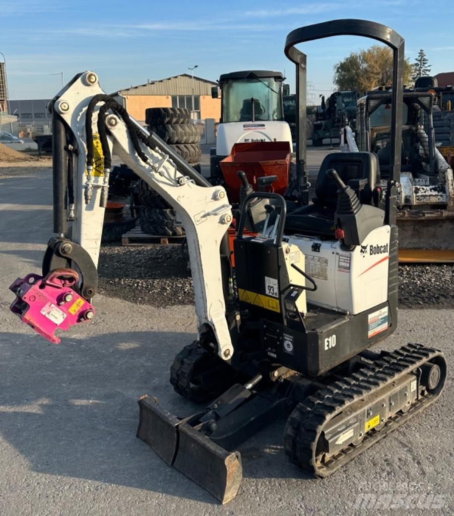Bobcat E 10 Εκσκαφάκι (διαβολάκι) < 7t