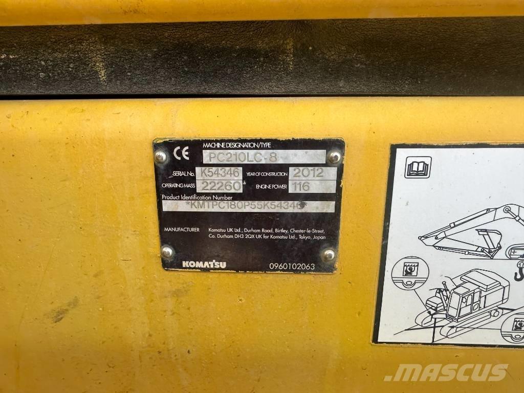 Komatsu PC 210 LC-8 Εκσκαφείς με ερπύστριες