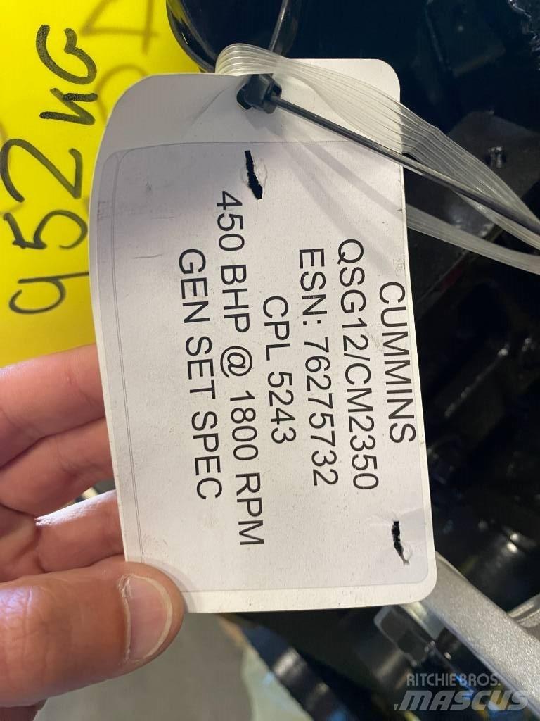 Cummins QSG12 Άλλα γεωργικά μηχανήματα