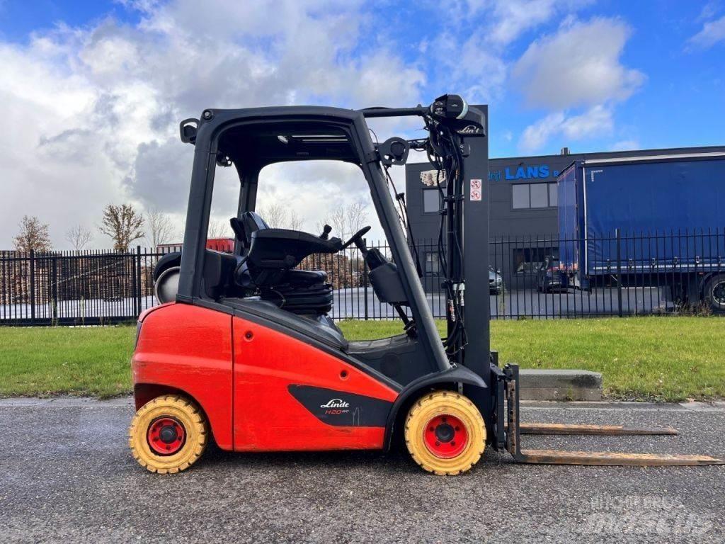 Linde H20T-01 Περονοφόρα ανυψωτικά κλαρκ με φυσικό αέριο LPG