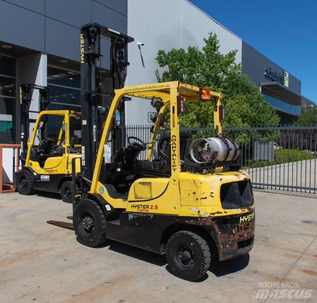 Hyster H2.50TX Περονοφόρα ανυψωτικά κλαρκ με φυσικό αέριο LPG