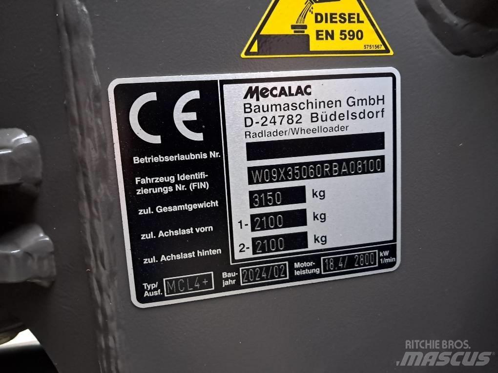Mecalac MCL 4+ Φορτωτές με λάστιχα (Τροχοφόροι)