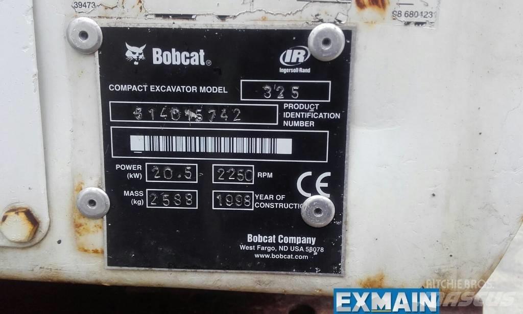 Bobcat X 325 Εκσκαφάκι (διαβολάκι) < 7t