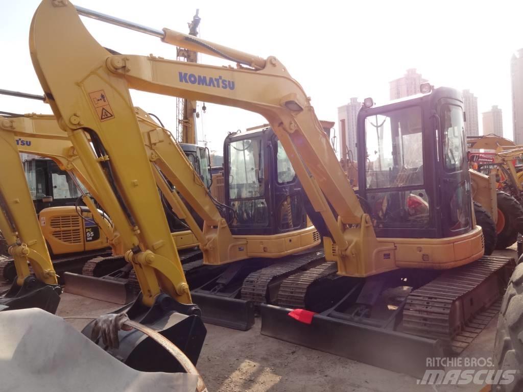 Komatsu PC56-7 Εκσκαφείς με ερπύστριες