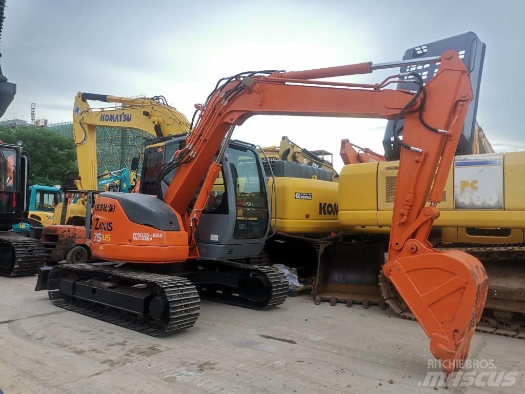 Hitachi ZX 75 Εκσκαφείς με ερπύστριες