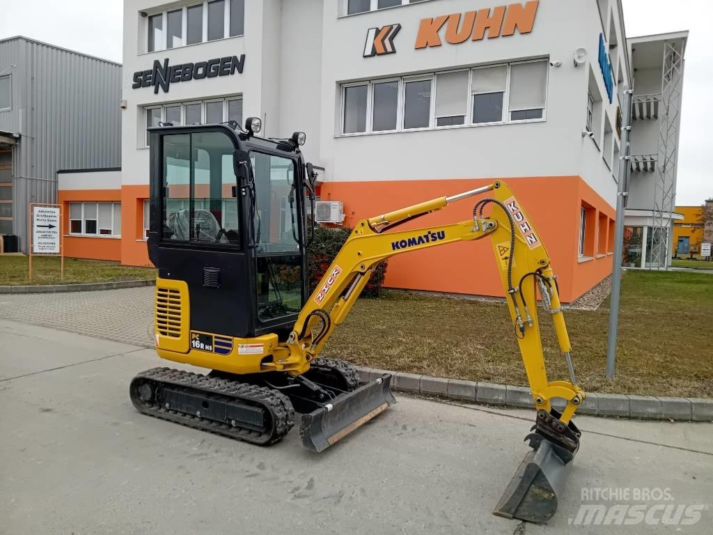 Komatsu PC 16 R-3HS Εκσκαφάκι (διαβολάκι) < 7t