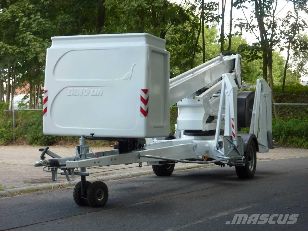 Dino 180 XT II Εναέριες πλατφόρμες τοποθετημένες σε ρυμούλκα