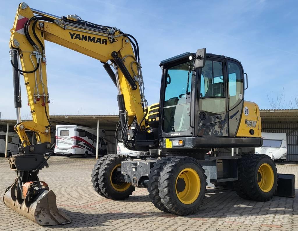 Yanmar B 95 W Εκσκαφείς με τροχούς - λάστιχα