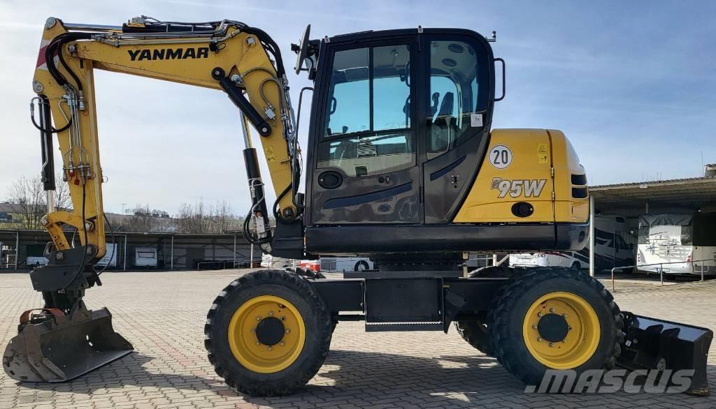 Yanmar B 95 W Εκσκαφείς με τροχούς - λάστιχα