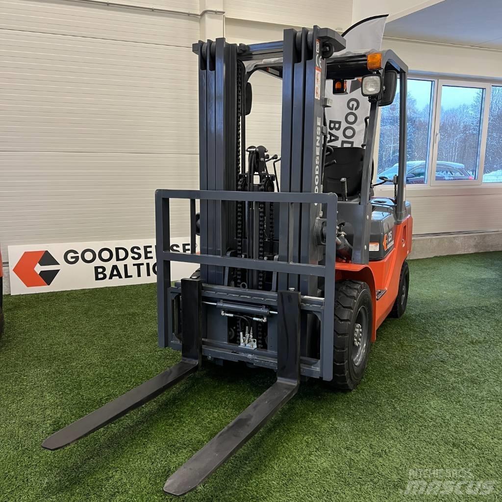 Goodsense FY25 Περονοφόρα ανυψωτικά κλαρκ με φυσικό αέριο LPG