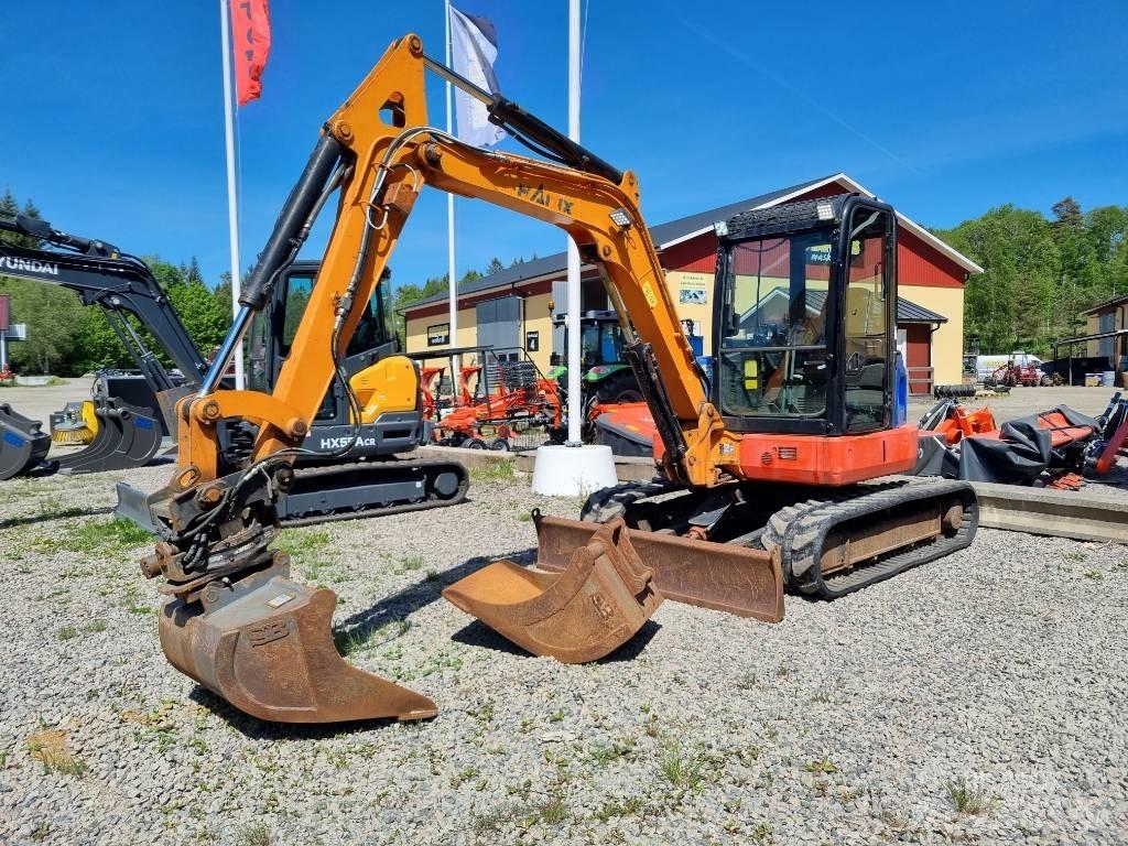 Hanix H 55 DR Εκσκαφάκι (διαβολάκι) < 7t