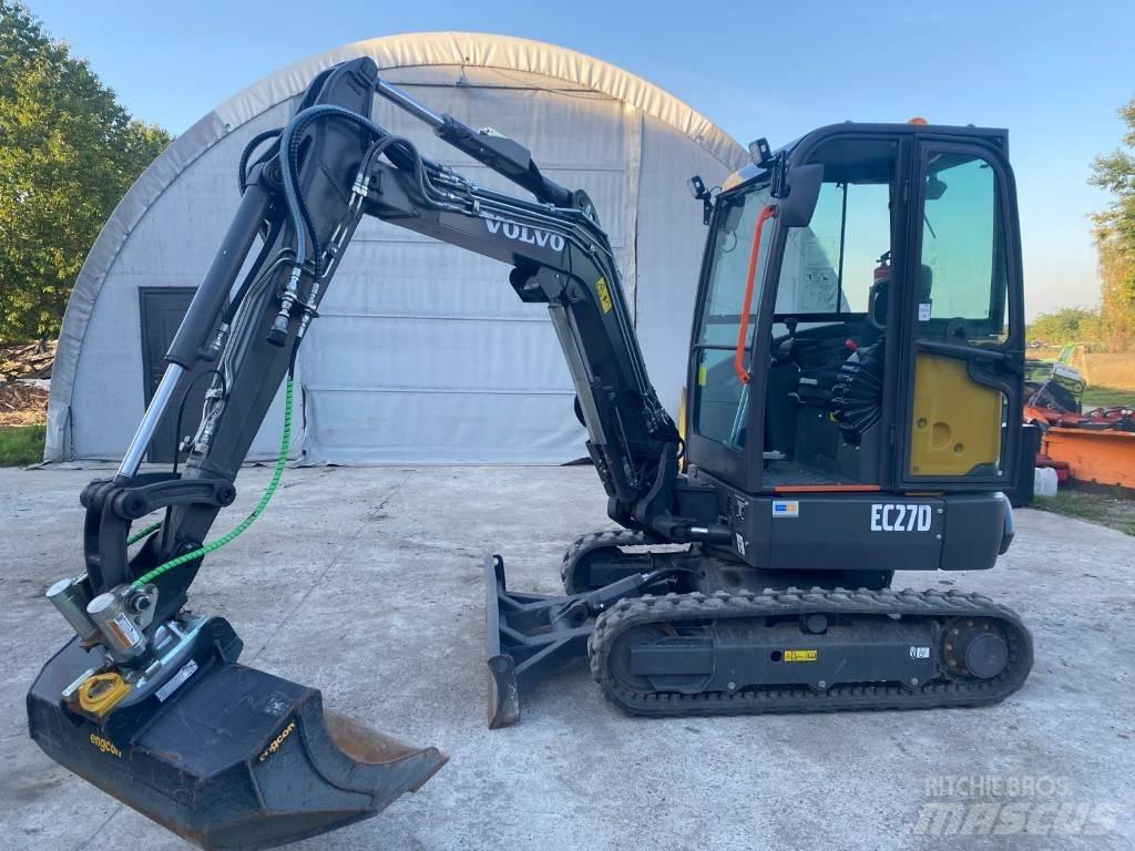 Volvo EC 27 D Εκσκαφάκι (διαβολάκι) < 7t