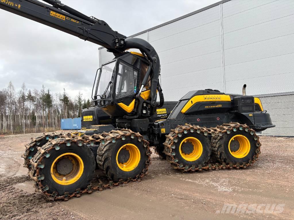 Ponsse Scorpion King Θεριζοαλωνιστικές μηχανές