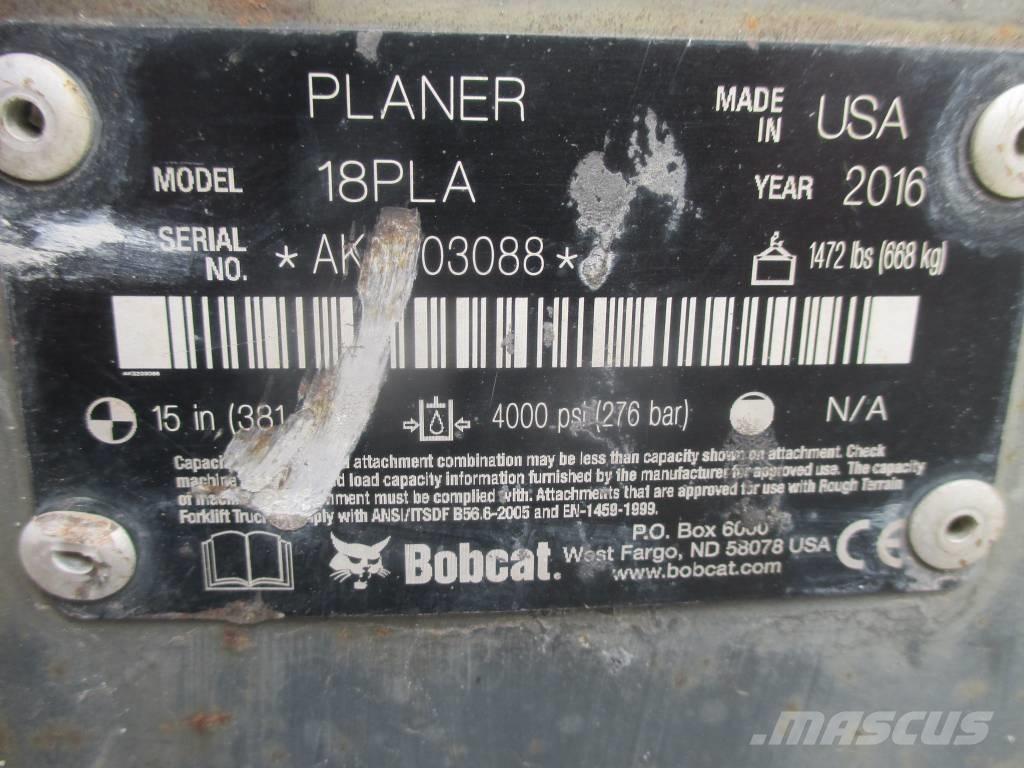 Bobcat 18 PLA Αποξέστες δρόμων