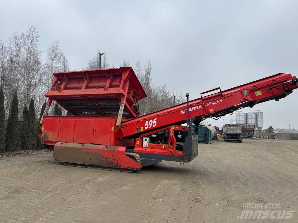 Terex Finlay 595 Κινητές μηχανές κοσκινίσματος
