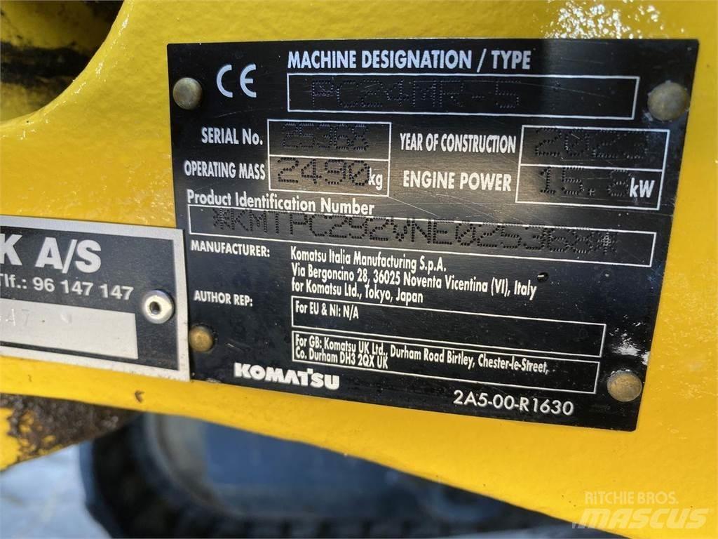 Komatsu PC24MR-5 Εκσκαφείς με τροχούς - λάστιχα