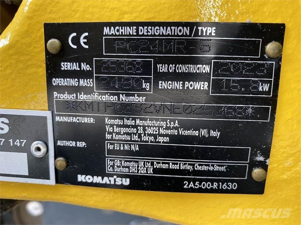 Komatsu PC24MR-5 Εκσκαφείς με τροχούς - λάστιχα