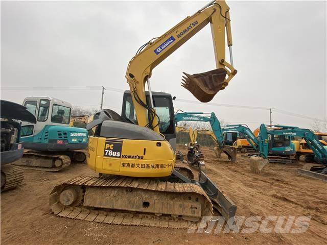 Komatsu PC 78 Εκσκαφείς με ερπύστριες