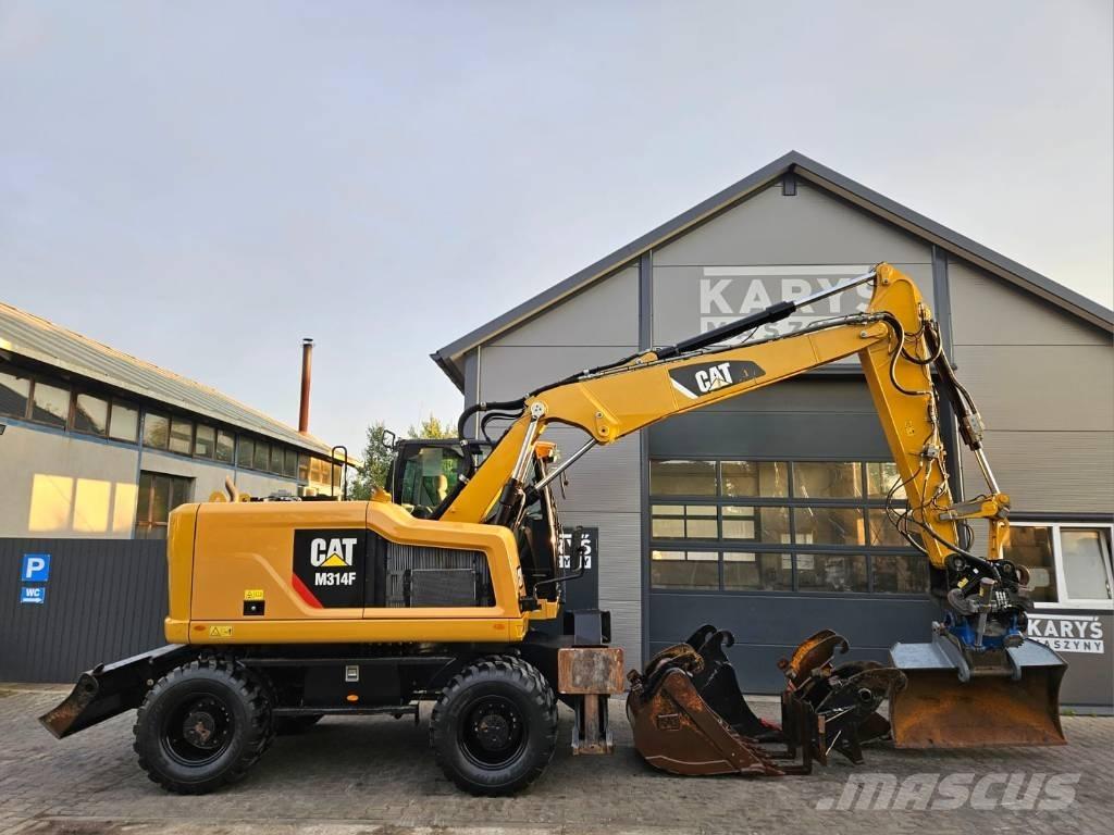 CAT M 314 Εκσκαφείς με τροχούς - λάστιχα