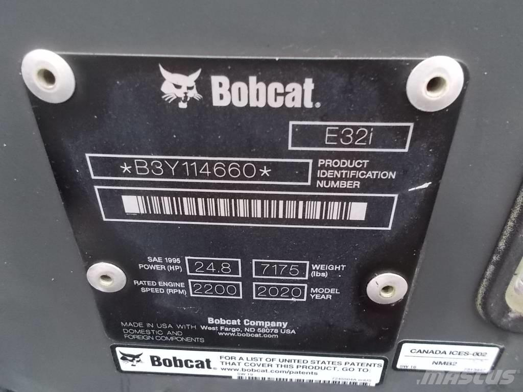 Bobcat E32i Εκσκαφάκι (διαβολάκι) < 7t
