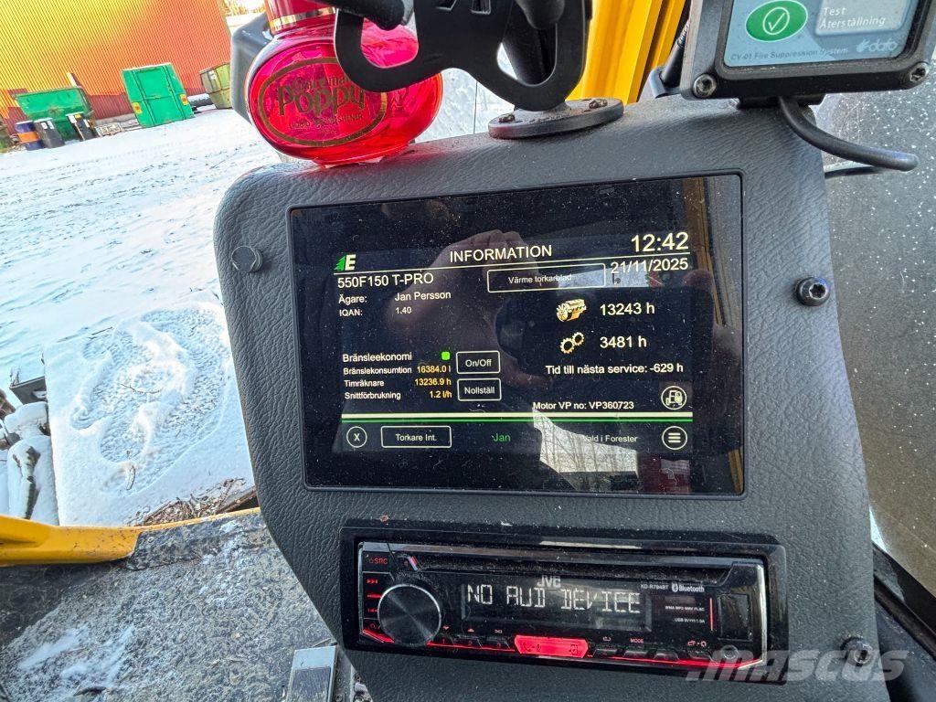 Eco Log 550 T-pro Θεριζοαλωνιστικές μηχανές