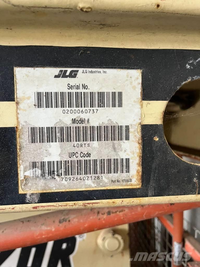 JLG 40 RTS Ανυψωτήρες ψαλιδωτής άρθρωσης