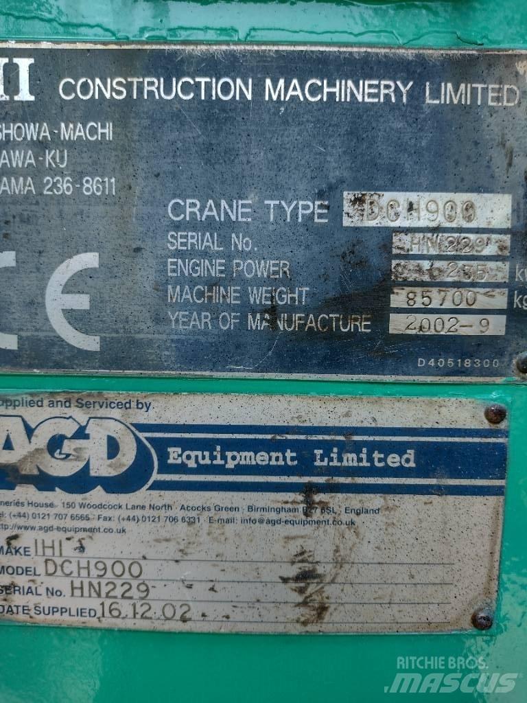 IHI DCH900 Γερανοί με ερπύστριες